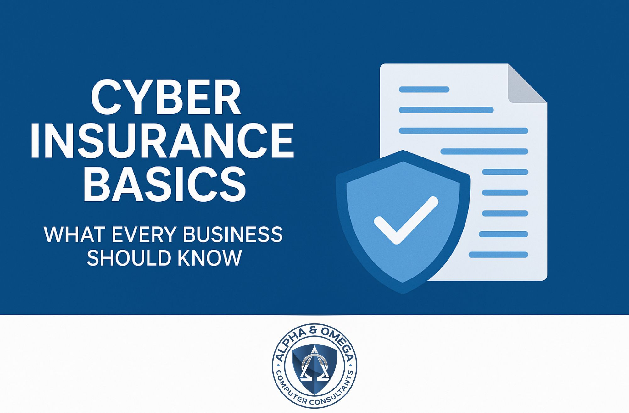 Cyber Insurance Basics: What Every Business Needs to Know  